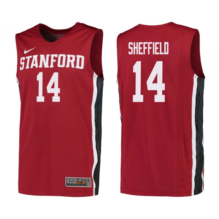 Marcus Sheffield Cardinal College Basketball Stanford Cardinal Jersey