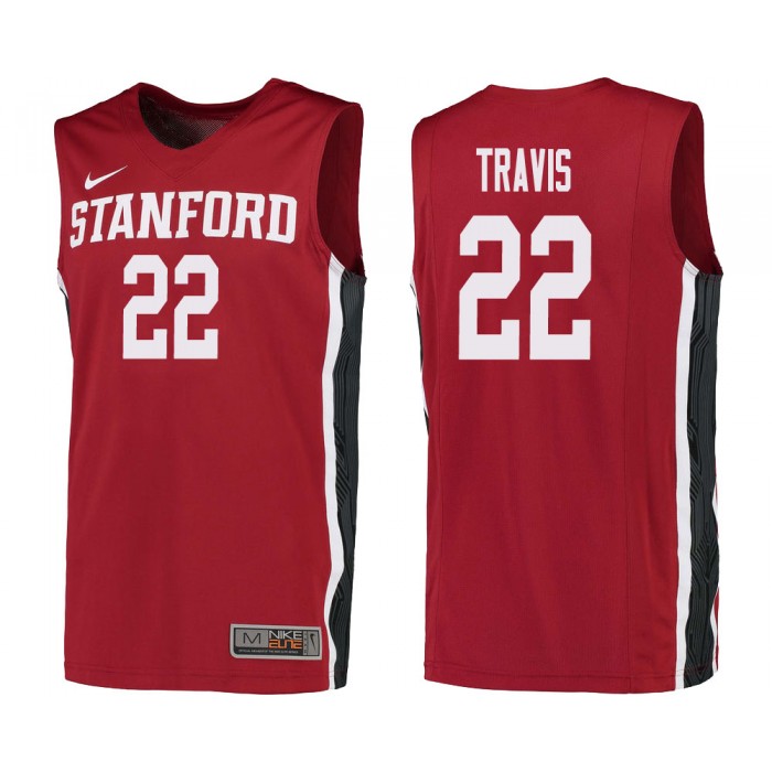Reid Travis Cardinal College Basketball Stanford Cardinal Jersey