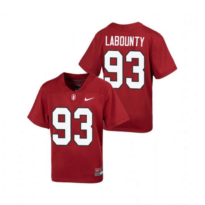 Stanford Cardinal Trey LaBounty Untouchable Football Jersey Youth Cardinal