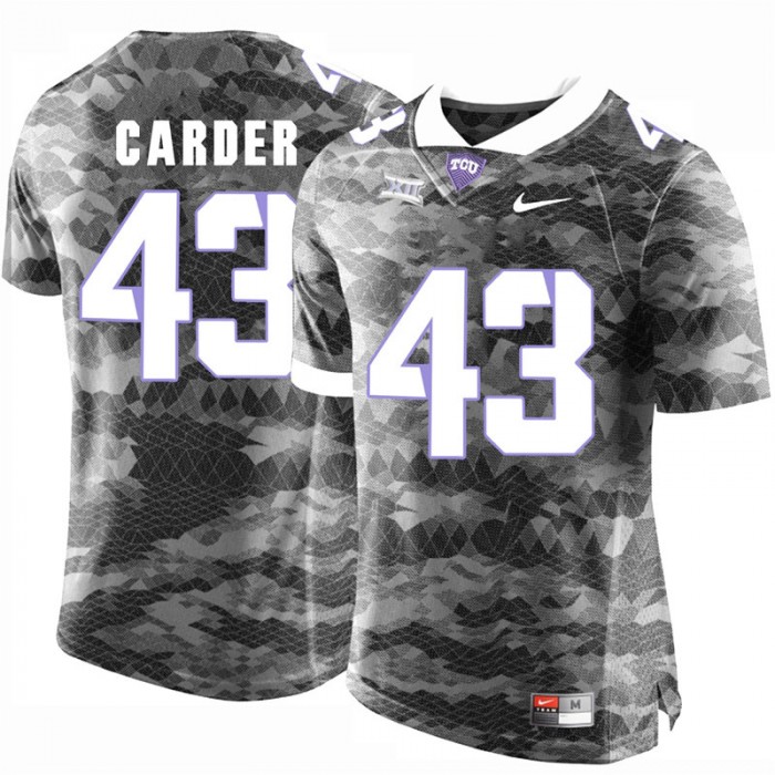 Male Tank Carder TCU Horned Frogs Gre College Football New Season Game Jersey