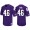 TCU Horned Frogs Jonathan Song Purple Throwback College Football Jersey