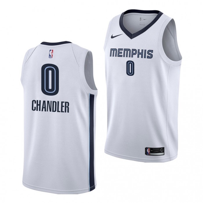 2022 NBA Draft Kennedy Chandler #0 Grizzlies White Association Edition Jersey Tennessee Volunteers