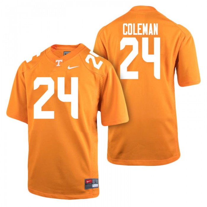Male Tennessee Volunteers Trey Coleman Orange College Football Freshman Limited Jersey