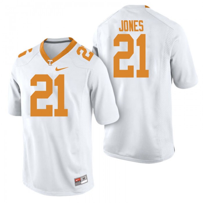 Male Tennessee Volunteers Jacquez Jones White College Football Freshman Limited Jersey