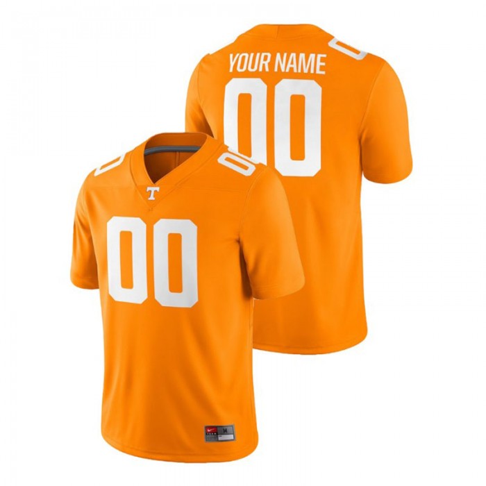 Custom For Men Tennessee Volunteers Tennessee Orange College Football 2018 Game Jersey