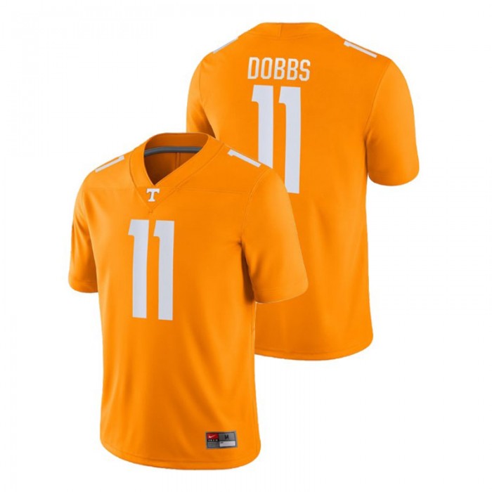 Joshua Dobbs For Men Tennessee Volunteers Orange Game College Football Jersey