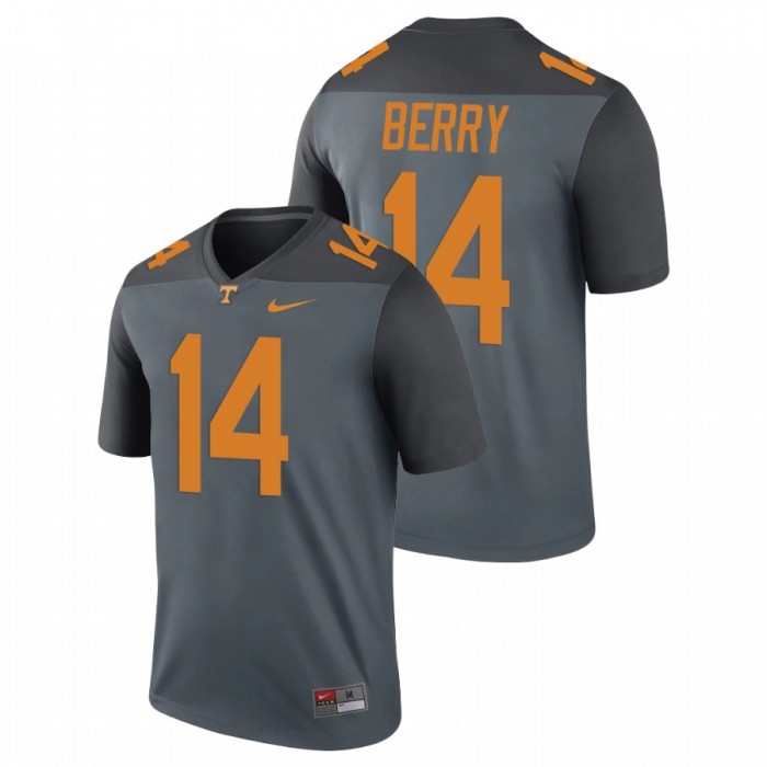 Tennessee Volunteers Legend Eric Berry Performance Jersey Gray For Men