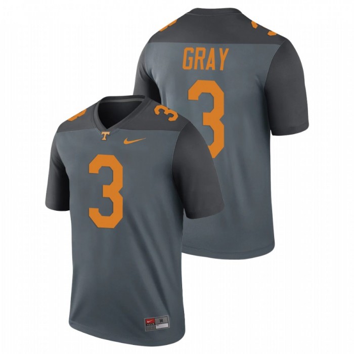 Tennessee Volunteers Legend Eric Gray Performance Jersey Gray For Men