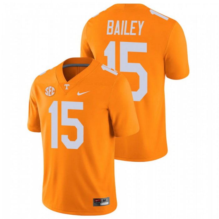 Harrison Bailey Tennessee Volunteers College Football Orange Alumni Player Game Jersey