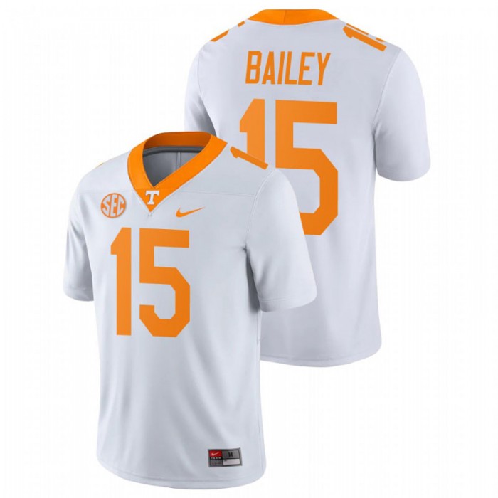 Harrison Bailey Tennessee Volunteers Game White College Football Jersey