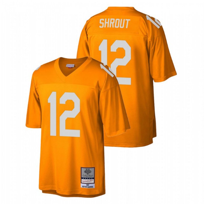 J.T. Shrout Tennessee Volunteers Legacy Tennessee Orange 1997 Replica Jersey