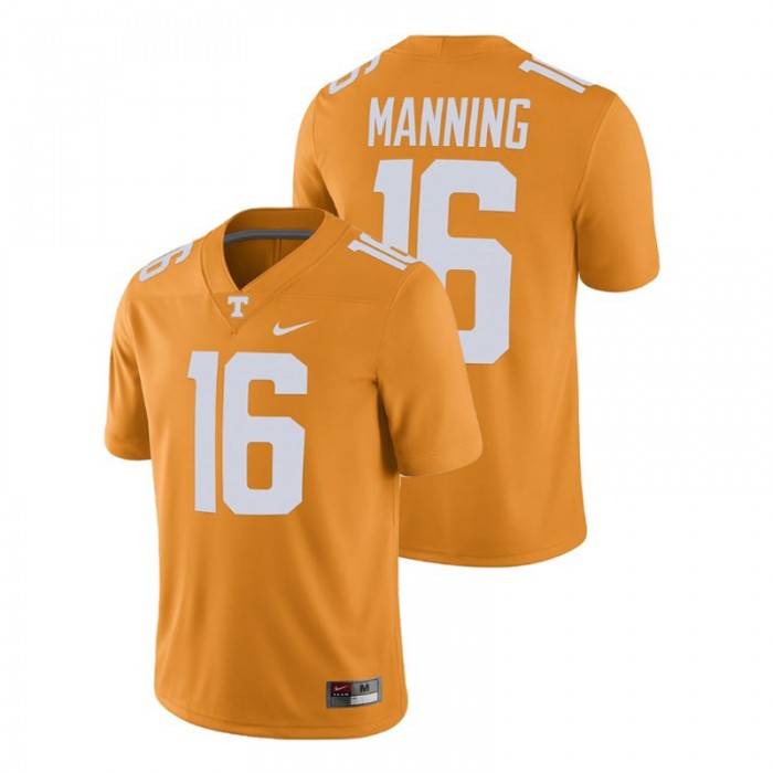 Peyton Manning For Men Tennessee Volunteers Tennessee Orange Alumni Football Game Player Jersey