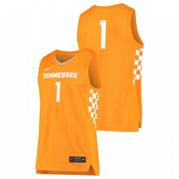 Men's Tennessee Volunteers Tennessee Orange College Basketball Replica Jersey