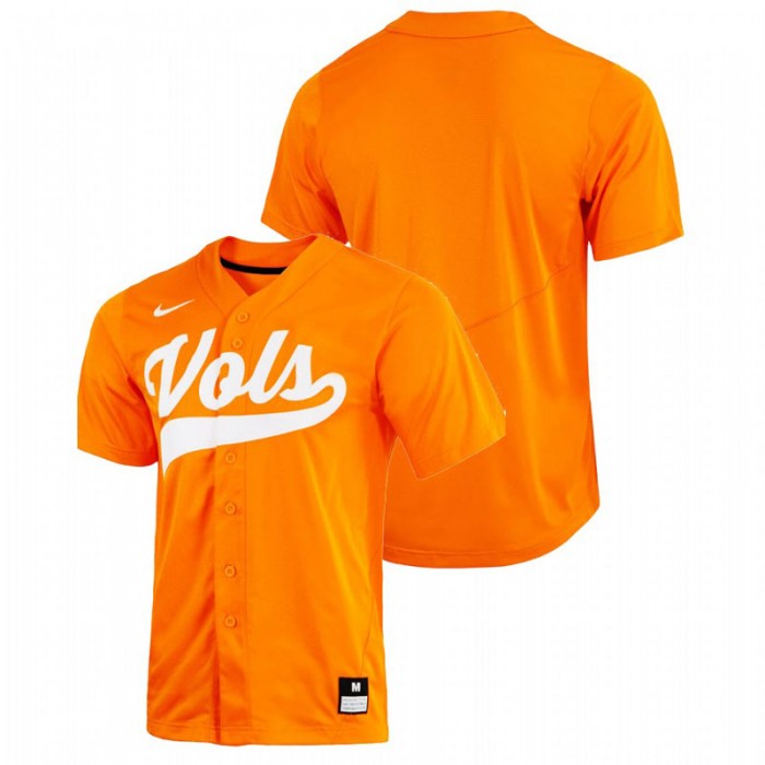 Tennessee Volunteers Custom College Baseball Replica Orange Men Jersey