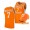 Tennessee Volunteers Brandon Huntley-Hatfield Retro Basketball Jersey Orange 2021-22 Free Hat Jersey