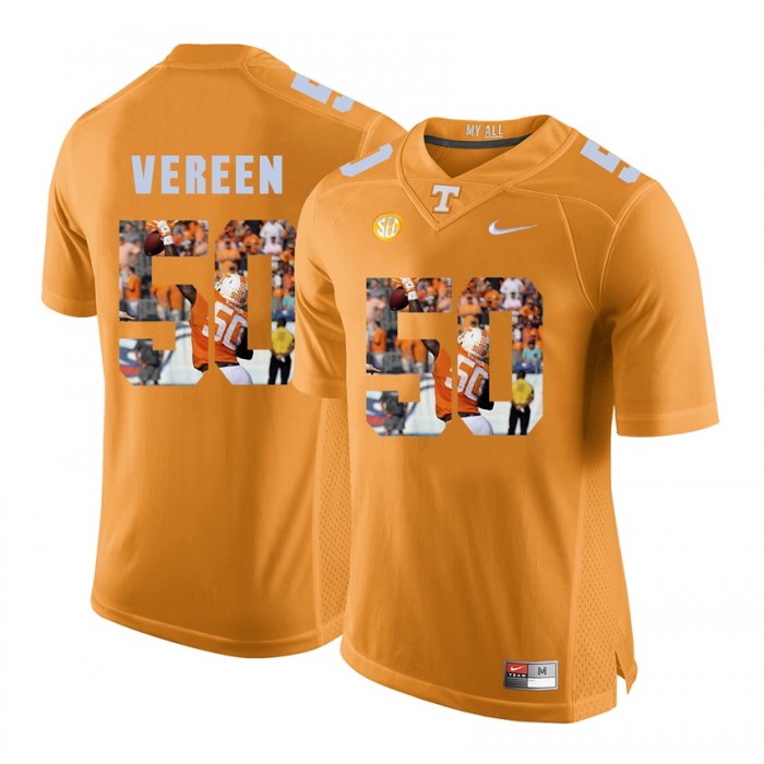 Corey Vereen Tennessee Volunteers Orange Player Pictorial Fashion Jersey