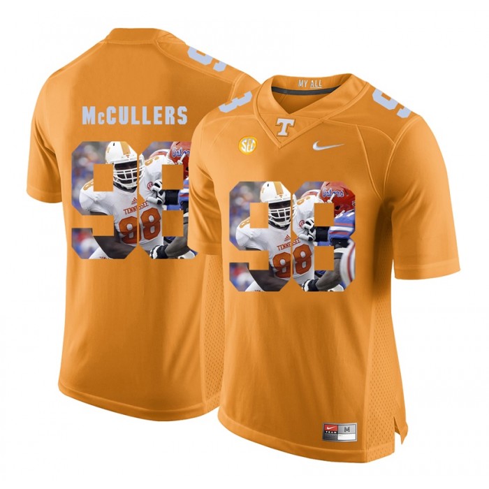 Daniel McCullers Tennessee Volunteers Orange Player Pictorial Fashion Jersey