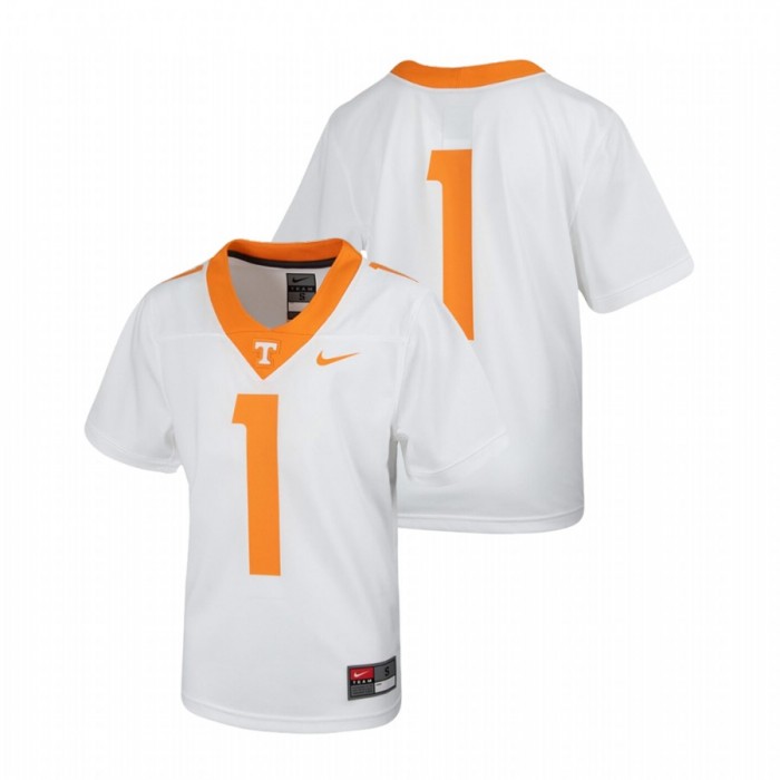 Youth Tennessee Volunteers White Untouchable Football Jersey