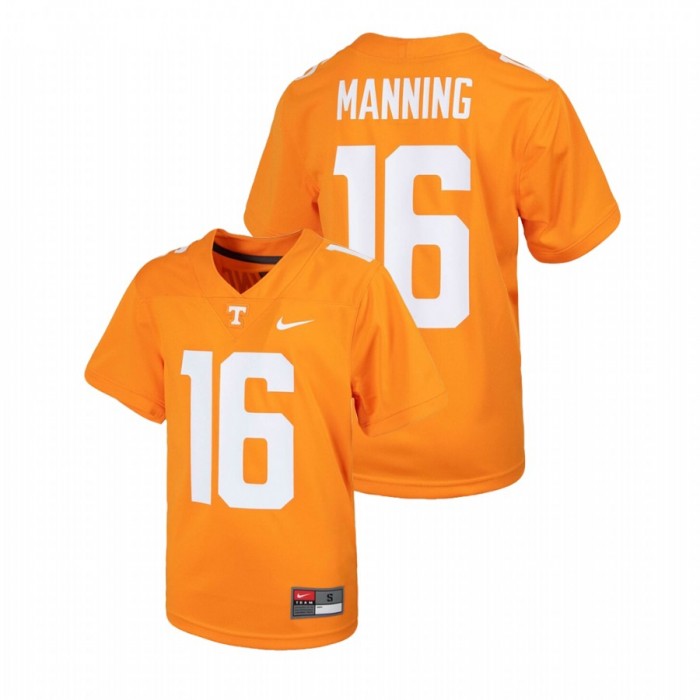 Peyton Manning Youth Tennessee Volunteers Tennessee Orange Alumni Football Game Jersey