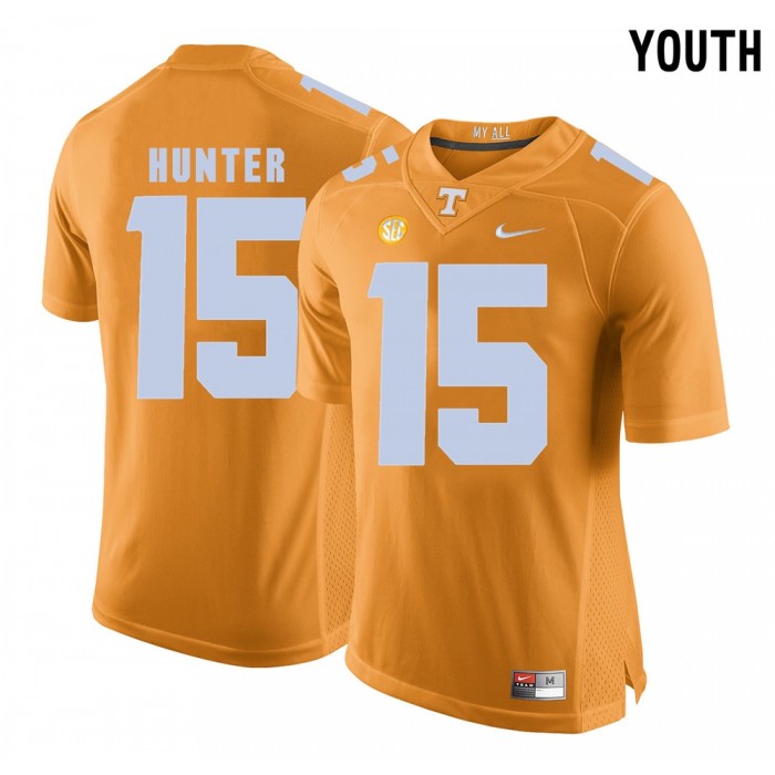 Youth Tennessee Volunteers Football Orange College Justin Hunter Jersey