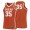 Male Texas Longhorns #35 Orange Basketball Performance Jersey