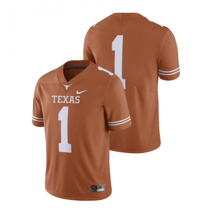 Men's Texas Longhorns Texas Orange College Football Limited Jersey