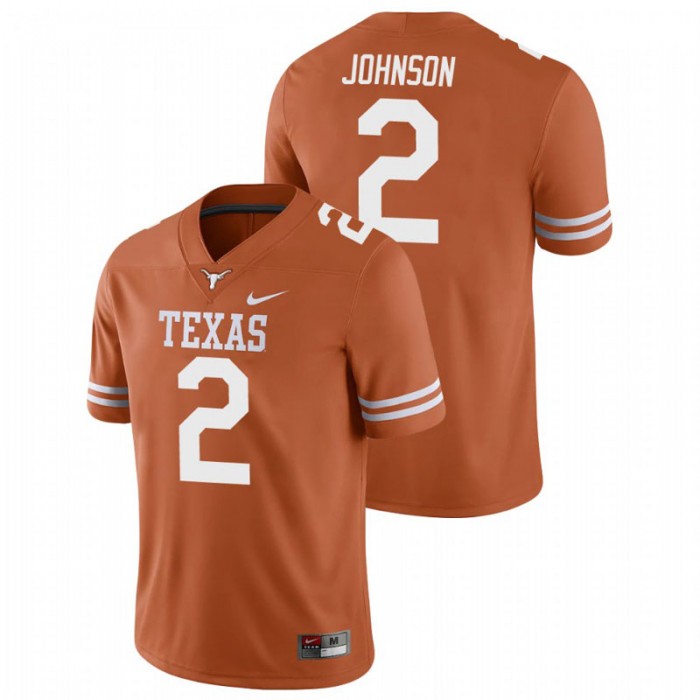Roschon Johnson Texas Longhorns College Football Texas Orange Game Jersey
