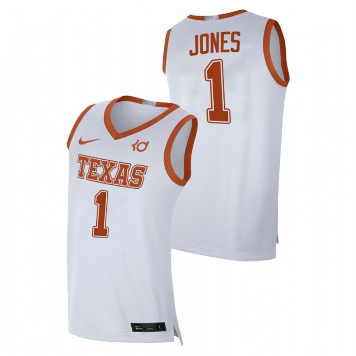 Texas Longhorns Alumni Limited Andrew Jones Player Jersey White Men