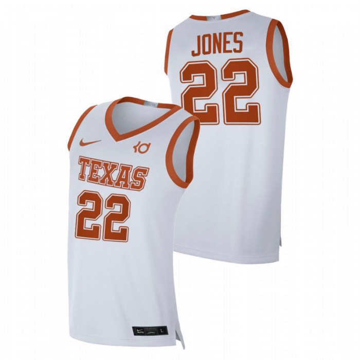 Texas Longhorns Alumni Limited Kai Jones Player Jersey White Men
