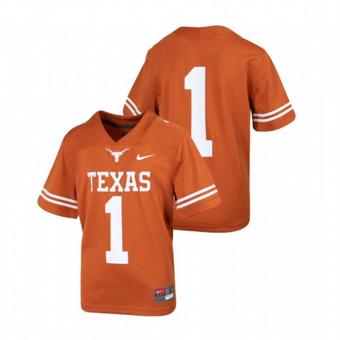 Youth Texas Longhorns Texas Orange Untouchable Football Jersey
