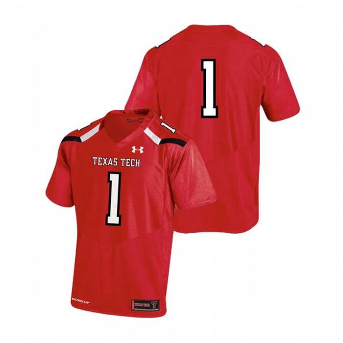 Men's Texas Tech Red Raiders Red Replica College Football Jersey