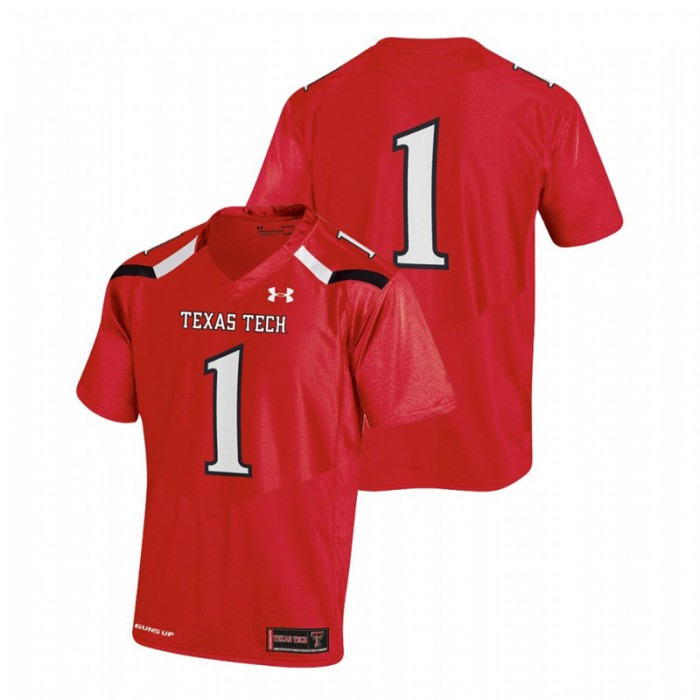 Men's Texas Tech Red Raiders Red Replica Football Jersey