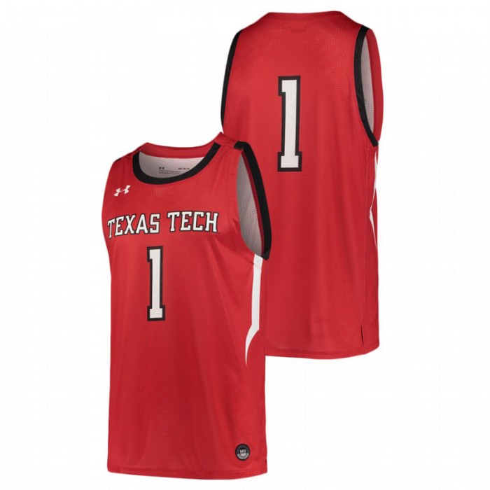 Men's Texas Tech Red Raiders Red Under Armour Replica Jersey