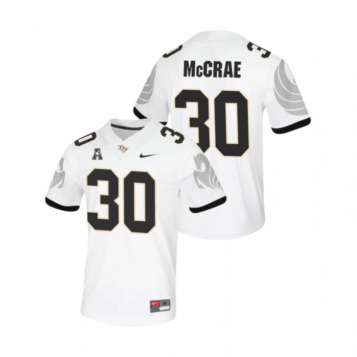 Greg McCrae UCF Knights College Football White Untouchable Game Jersey