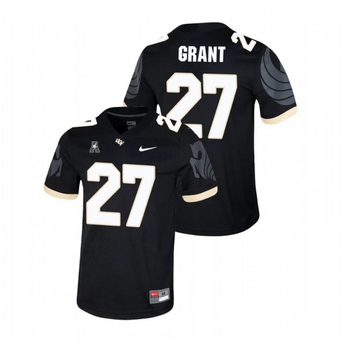 Richie Grant UCF Knights College Football Black Game Jersey