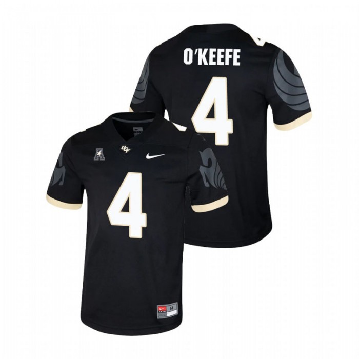 Ryan O'Keefe UCF Knights College Football Black Game Jersey