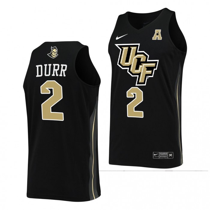 Michael Durr UCF Knights College Basketball Jersey Black