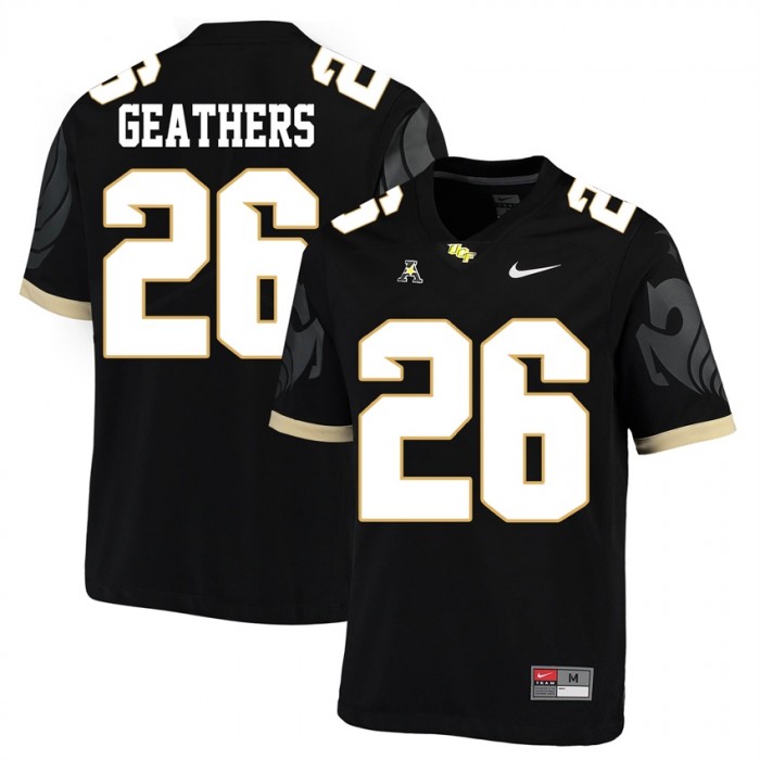UCF Knights Football Black College Clayton Geathers Jersey