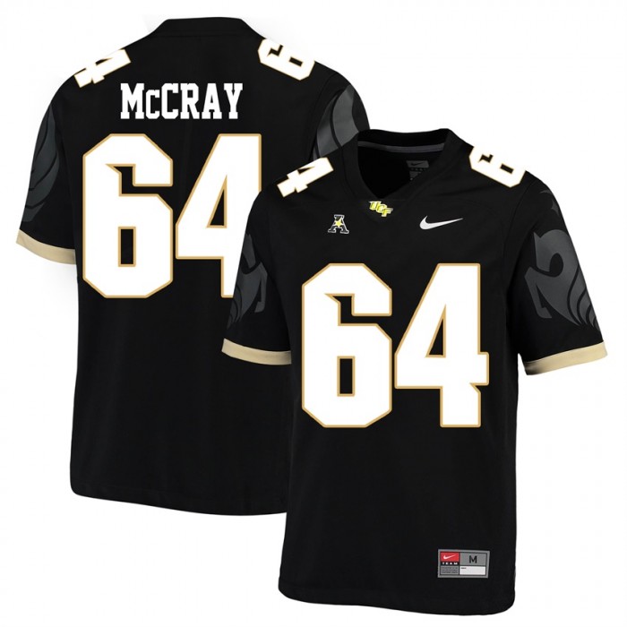 UCF Knights Football Black College Justin McCray Jersey