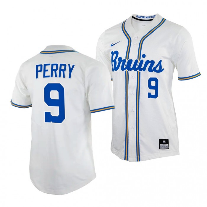 Darius Perry UCLA Bruins 2022 College Baseball Men Jersey-White