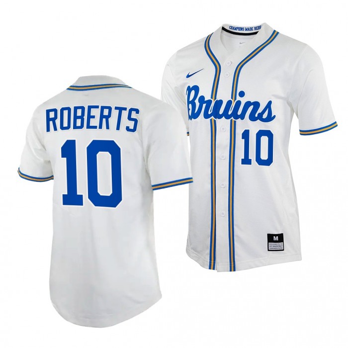 Dave Roberts UCLA Bruins College Baseball Men Jersey-White