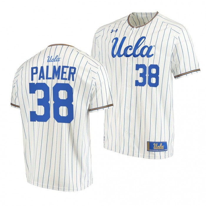 UCLA Bruins White College Baseball Jake Palmer Men Jersey