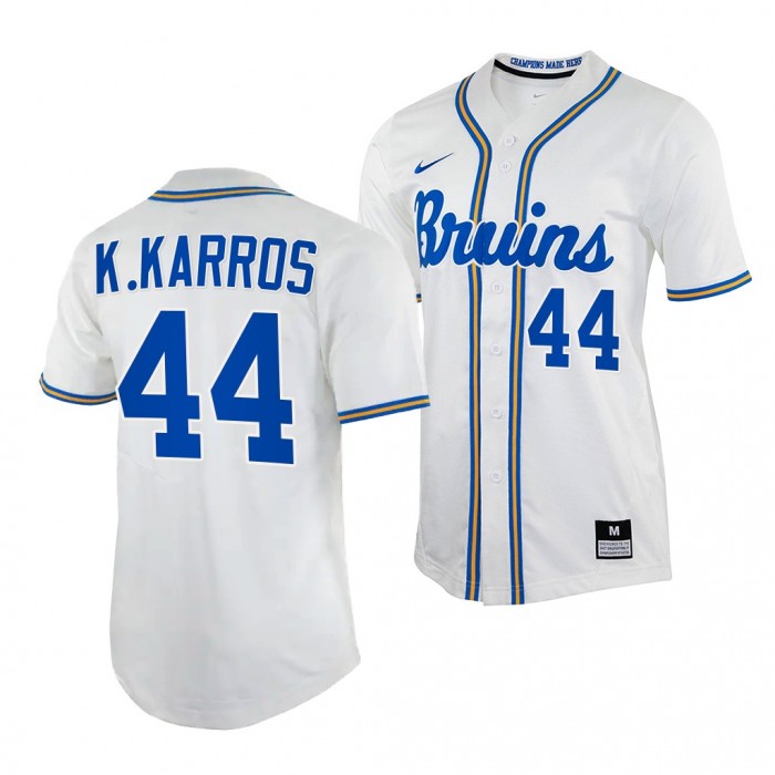 Kyle Karros UCLA Bruins 2022 College Baseball Men Jersey-White