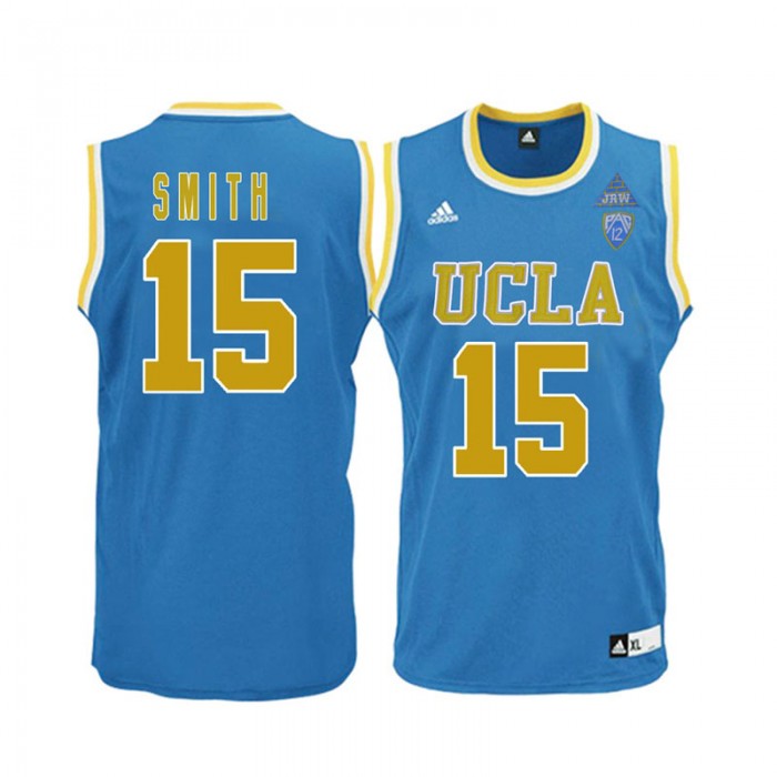Male Jerrold Smith UCLA Bruins Blue NCAA Basketball Player Name And Number Jersey