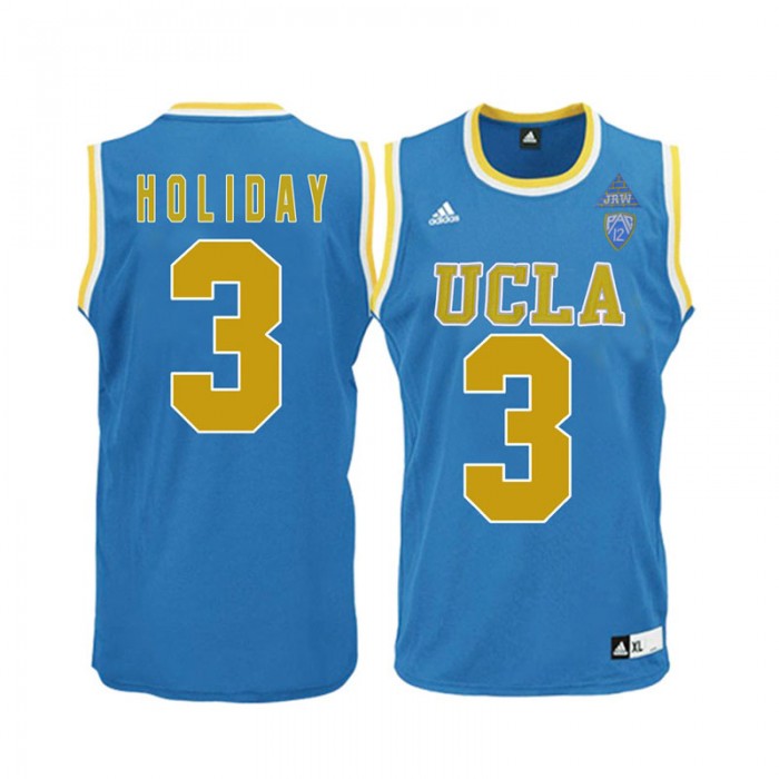 Male Aaron Holiday UCLA Bruins Blue NCAA Basketball Player Name And Number Jersey