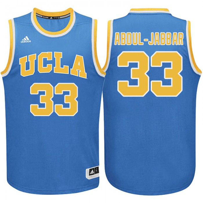 Male Kareem Abdul-Jabbar UCLA Bruins Blue NCAA High-School Basketball NBA Player Jersey