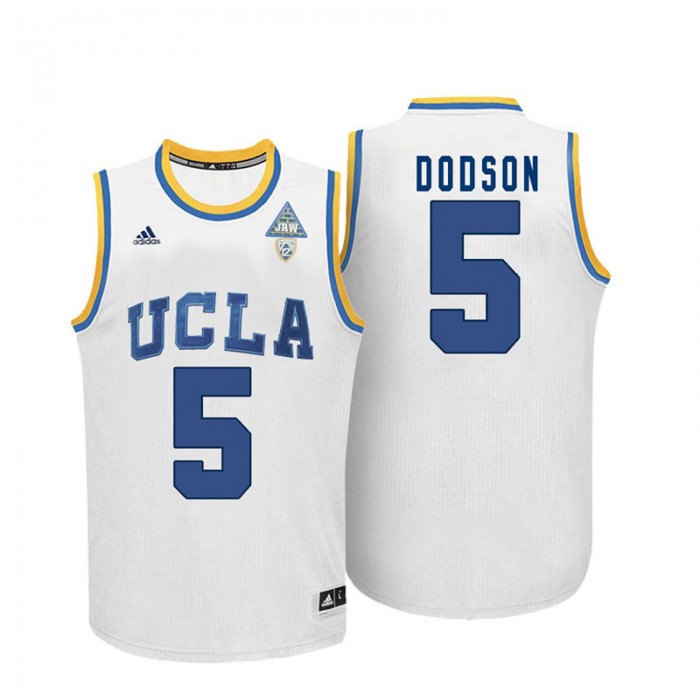 Male Armani Dodson UCLA Bruins White NCAA Basketball Player Name And Number Jersey
