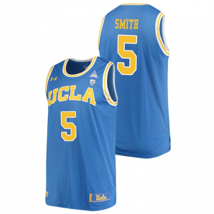 UCLA Bruins Chris Smith College Basketball Replica Performance Jersey Blue For Men
