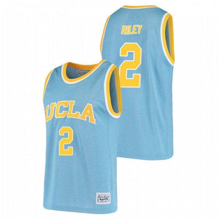 UCLA Bruins Cody Riley Alumni Basketball Original Retro Jersey Blue For Men