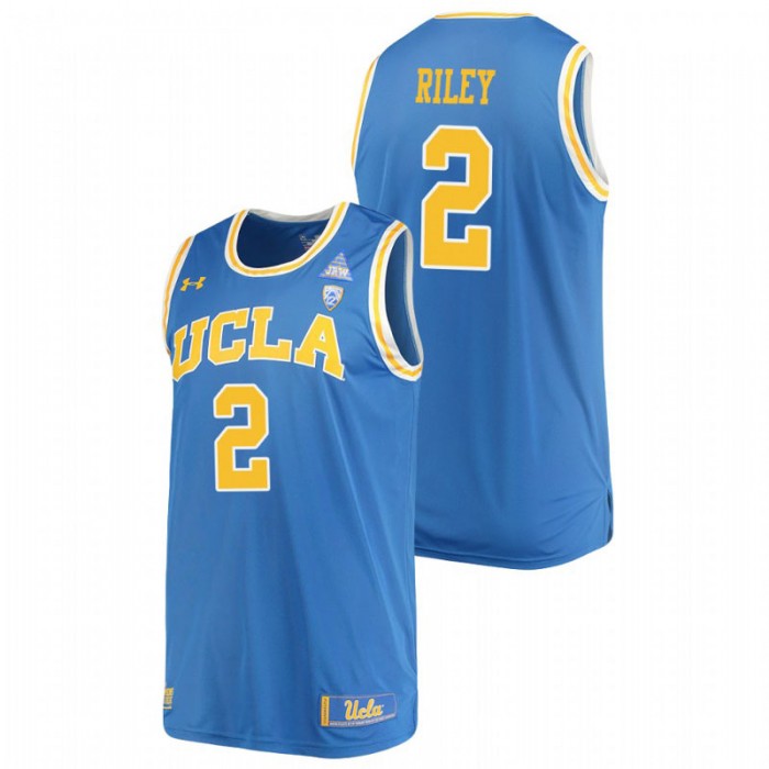 UCLA Bruins Cody Riley College Basketball Replica Performance Jersey Blue For Men